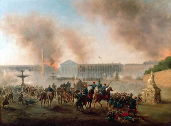 Batalla en la plaza de la Concordia, 1871